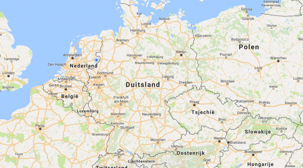 Duitsland op de kaart