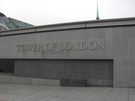 Plaque Tower of Londen