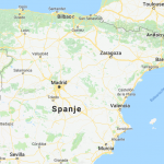 Spanje op de kaart
