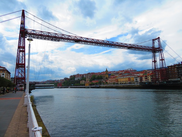 De Vizcayabrug, Puente Colgante.